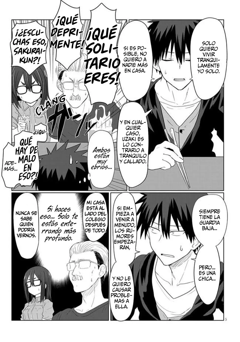 Uzaki-chan Wa Asobitai! capítulo 9 página 6