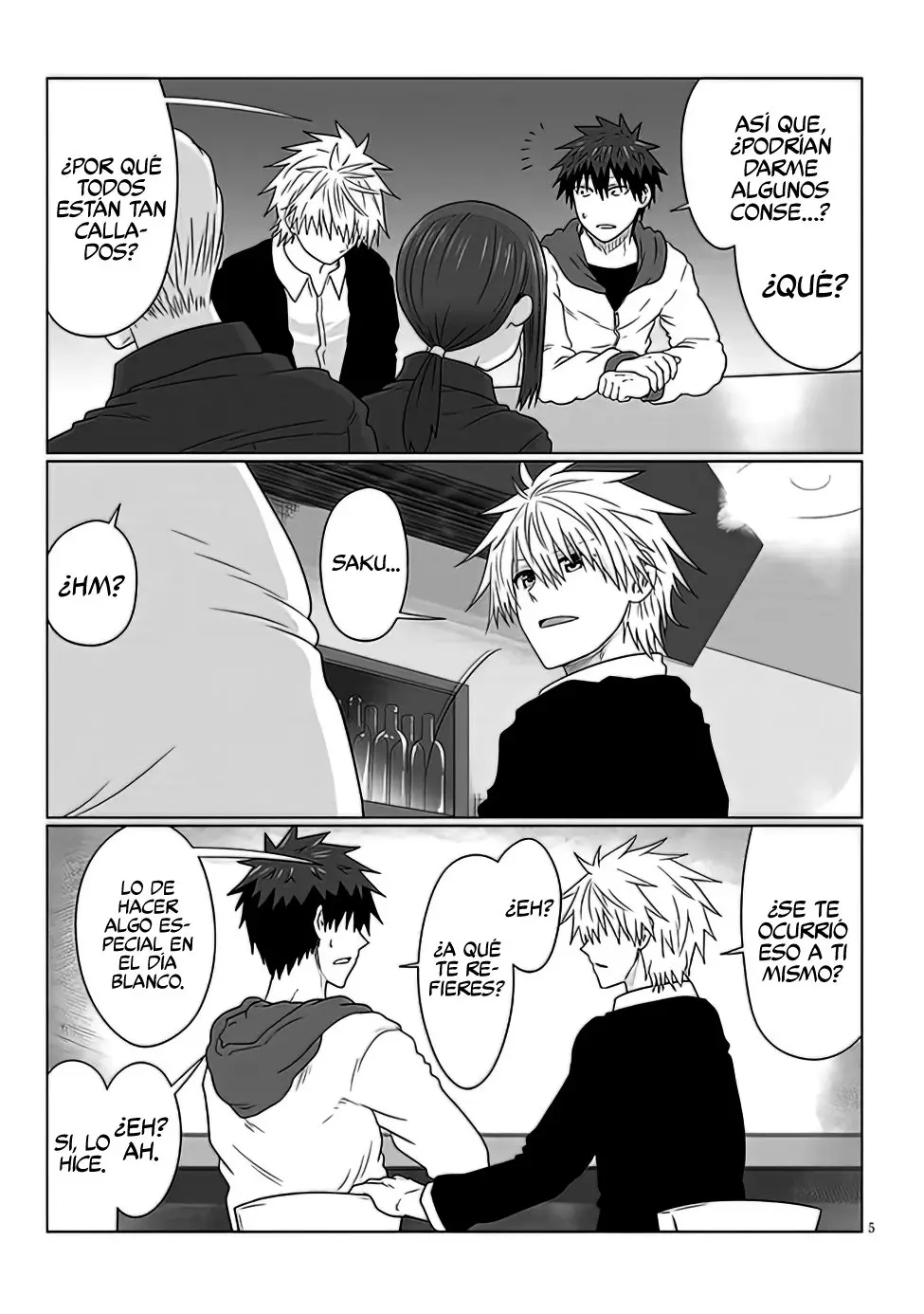 Uzaki-chan Wa Asobitai! capítulo 90 página 7
