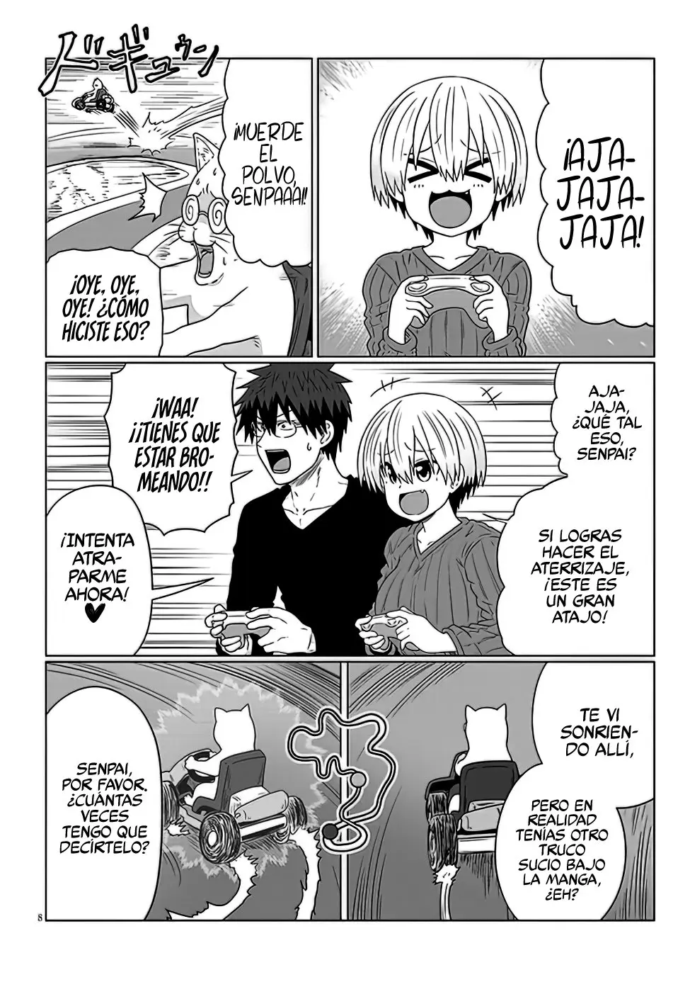 Uzaki-chan Wa Asobitai! capítulo 90 página 10