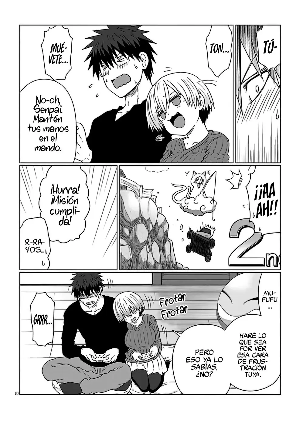 Uzaki-chan Wa Asobitai! capítulo 90 página 12