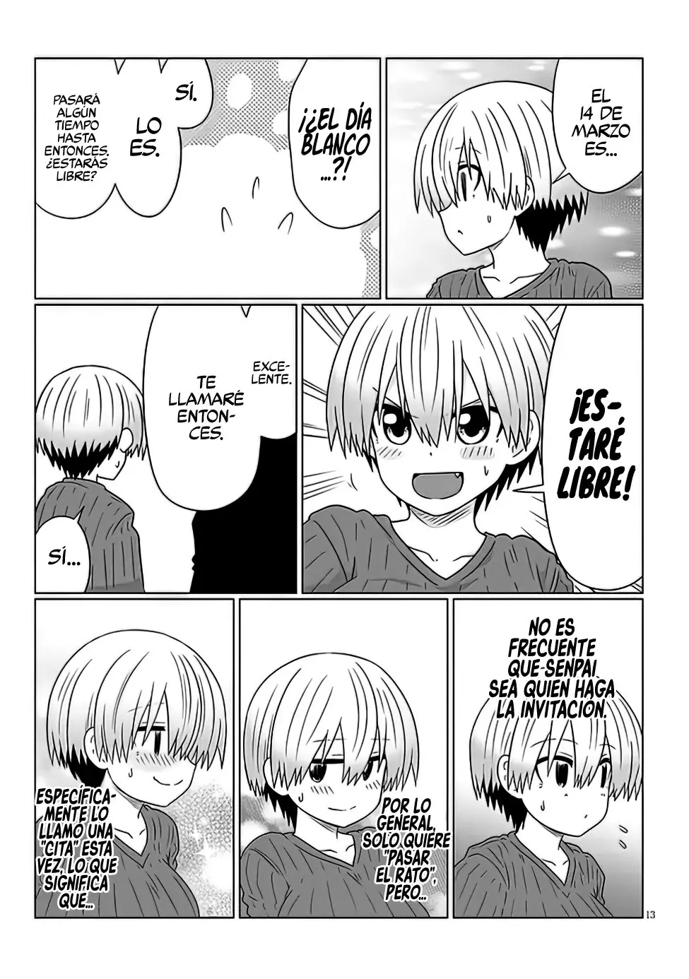 Uzaki-chan Wa Asobitai! capítulo 90 página 15