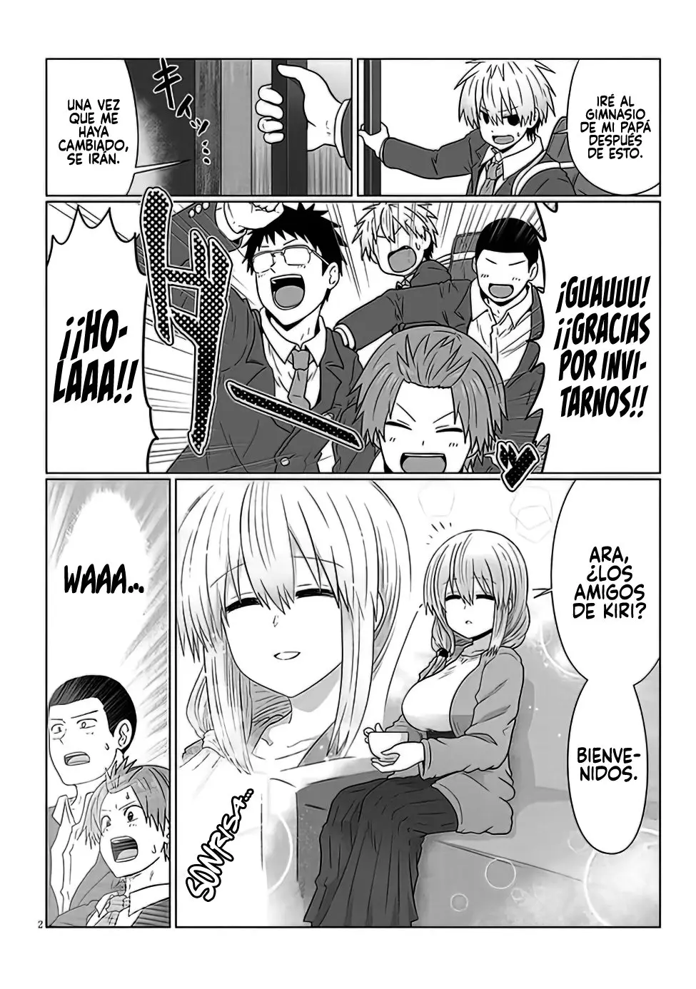 Uzaki-chan Wa Asobitai! capítulo 92 página 4