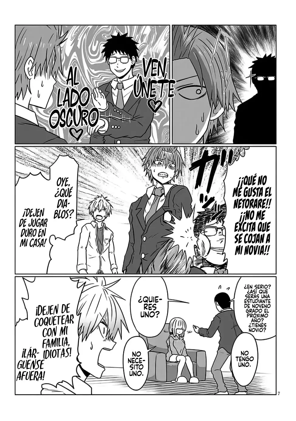 Uzaki-chan Wa Asobitai! capítulo 92 página 9