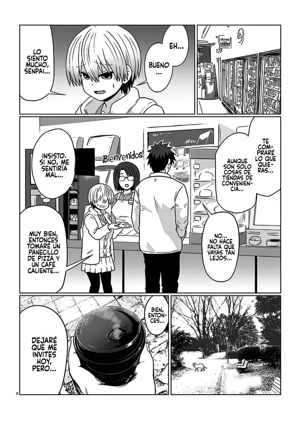 Uzaki-chan Wa Asobitai! capítulo 92 página 10