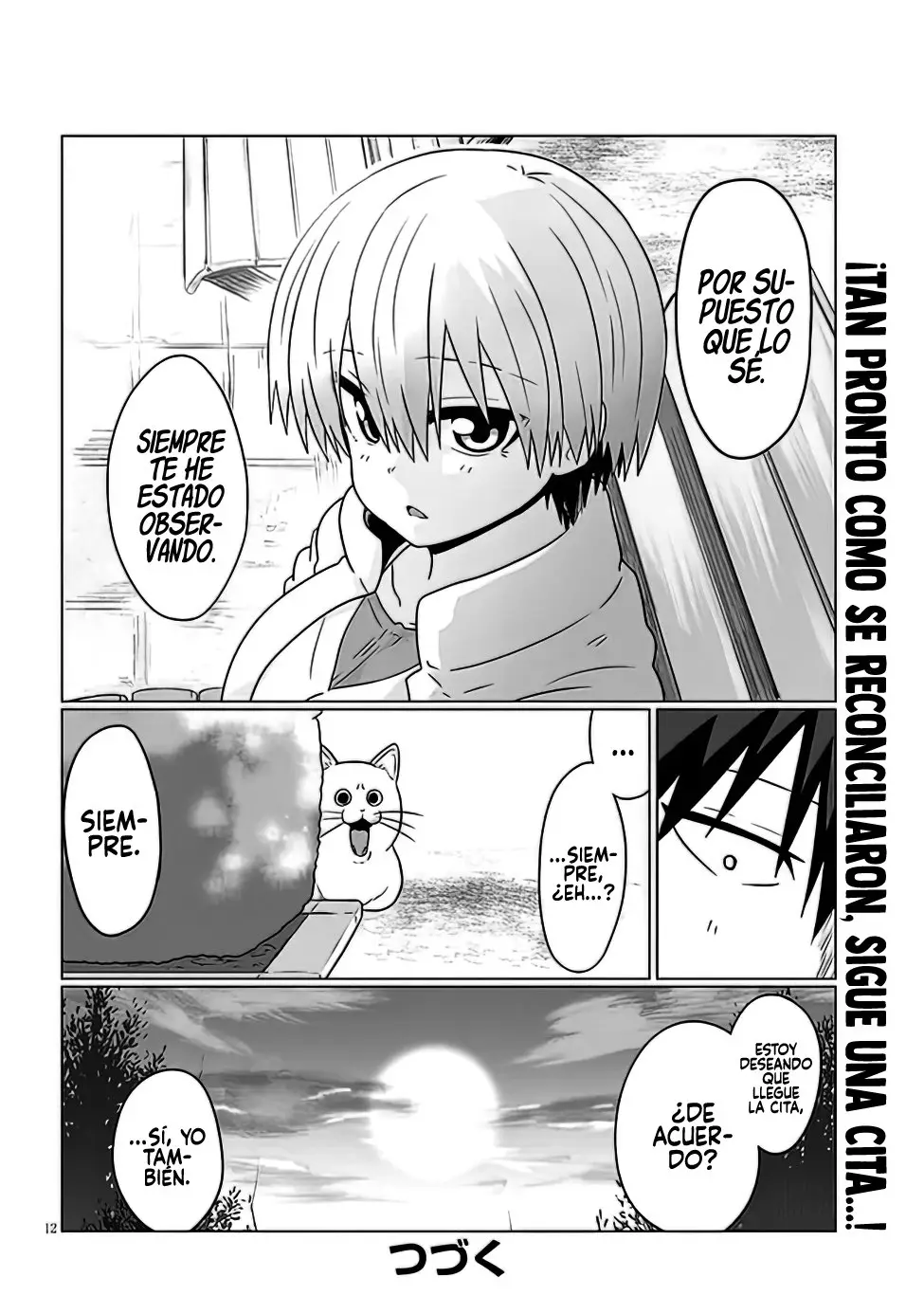 Uzaki-chan Wa Asobitai! capítulo 92 página 14