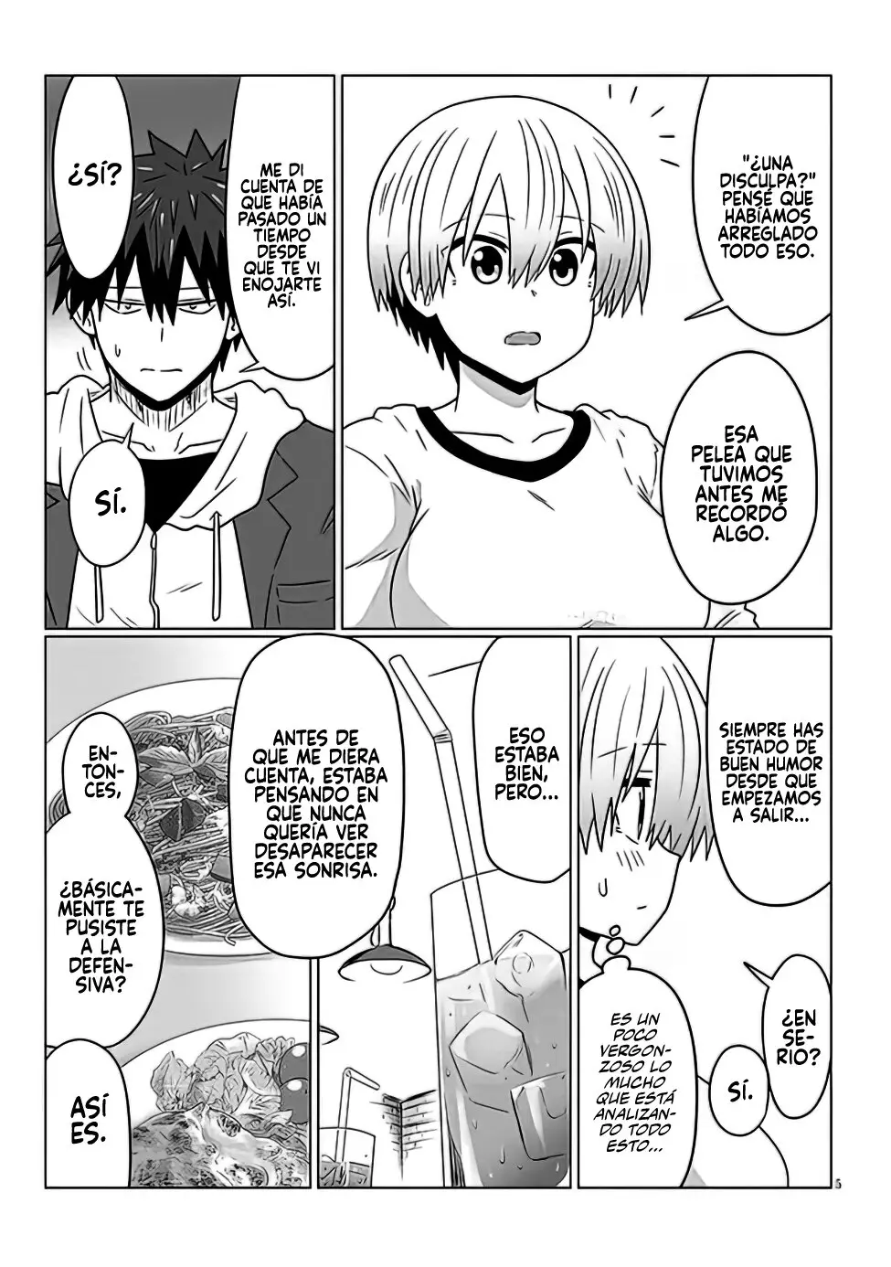 Uzaki-chan Wa Asobitai! capítulo 93 página 7