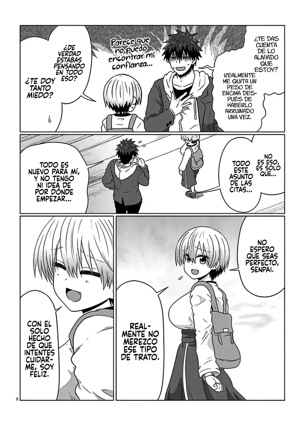 Uzaki-chan Wa Asobitai! capítulo 93 página 10