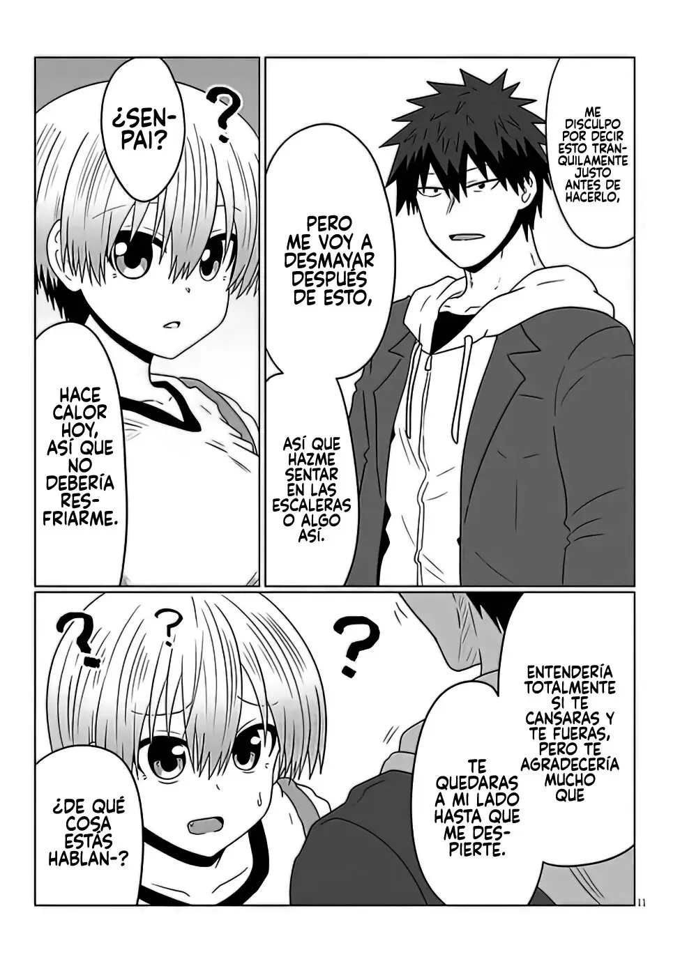 Uzaki-chan Wa Asobitai! capítulo 93 página 13