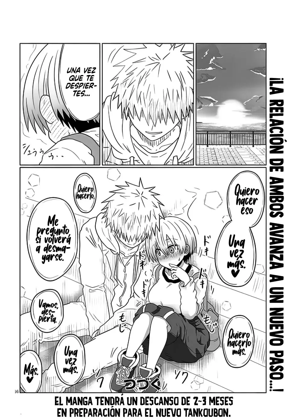 Uzaki-chan Wa Asobitai! capítulo 93 página 17