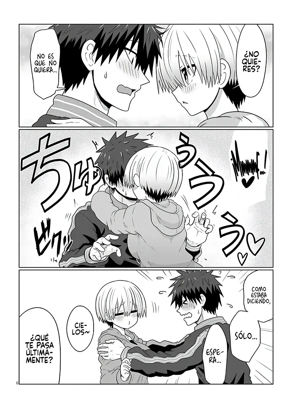Uzaki-chan Wa Asobitai! capítulo 94 página 8