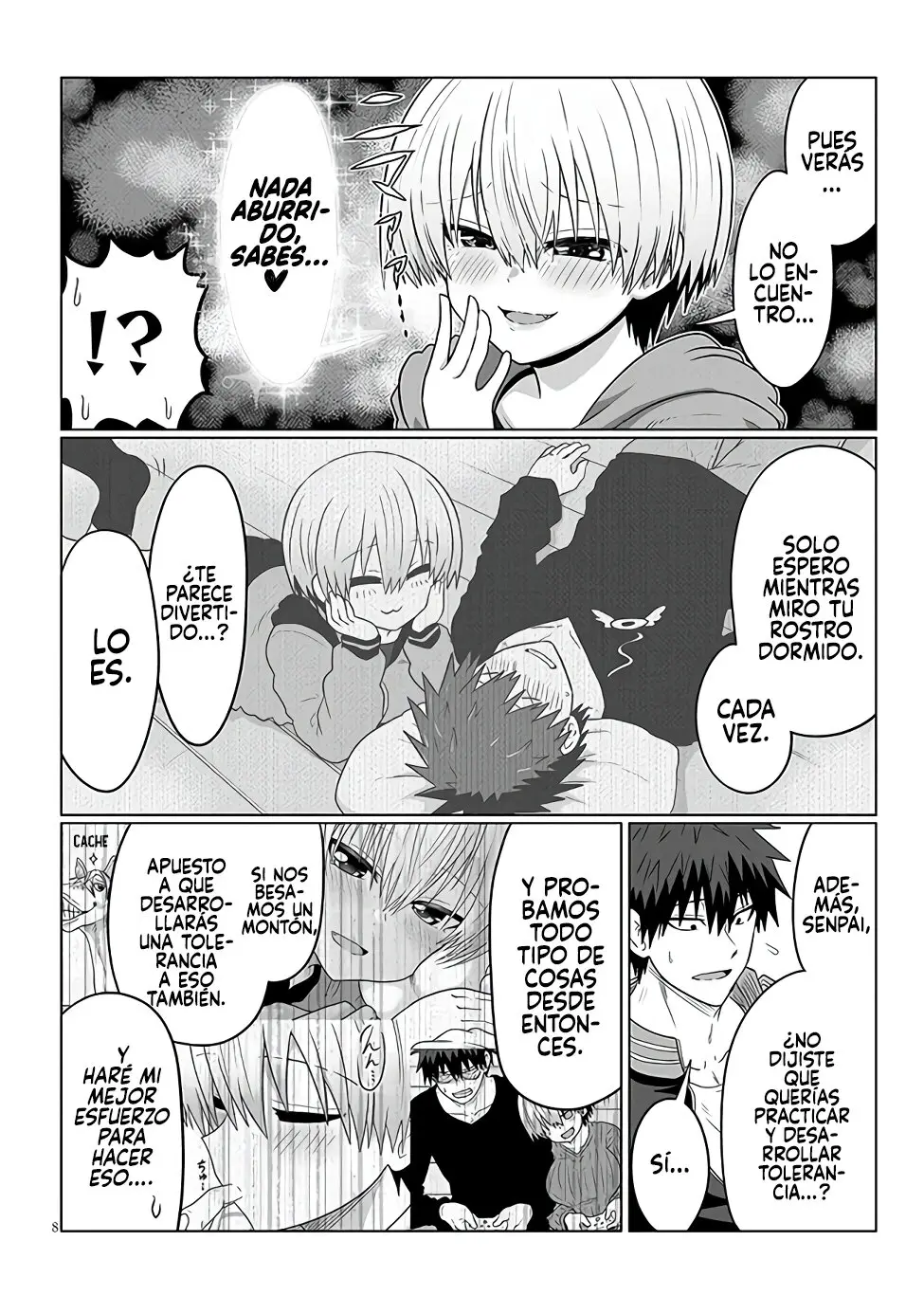 Uzaki-chan Wa Asobitai! capítulo 94 página 10