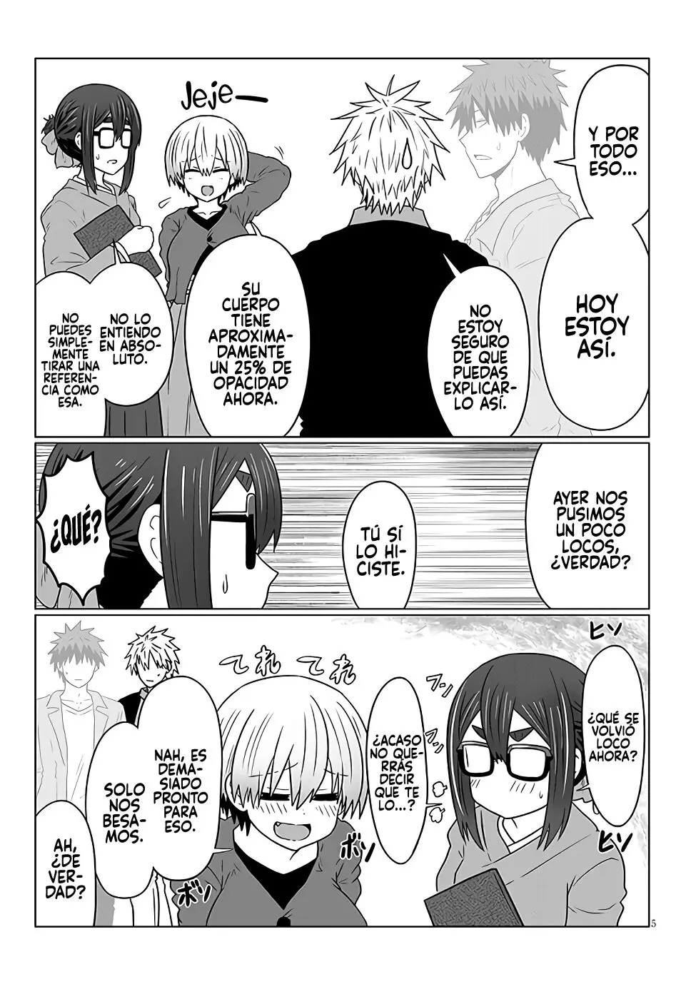 Uzaki-chan Wa Asobitai! capítulo 95 página 7