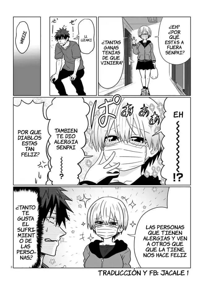 Uzaki-chan Wa Asobitai! capítulo 96 página 8