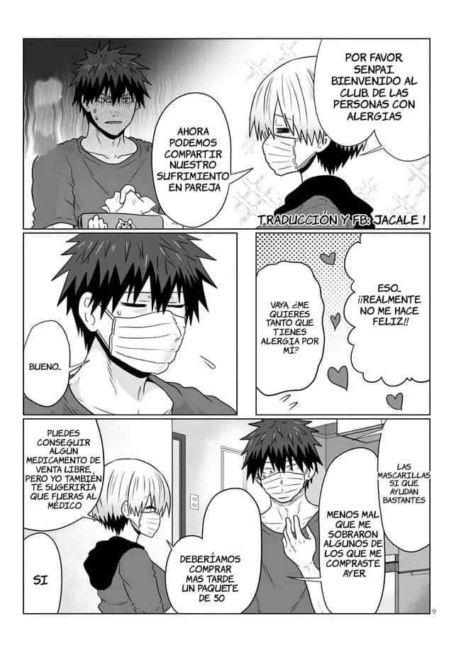 Uzaki-chan Wa Asobitai! capítulo 96 página 9