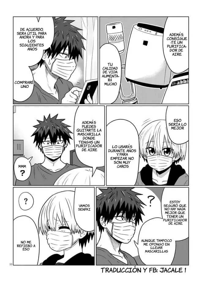 Uzaki-chan Wa Asobitai! capítulo 96 página 10