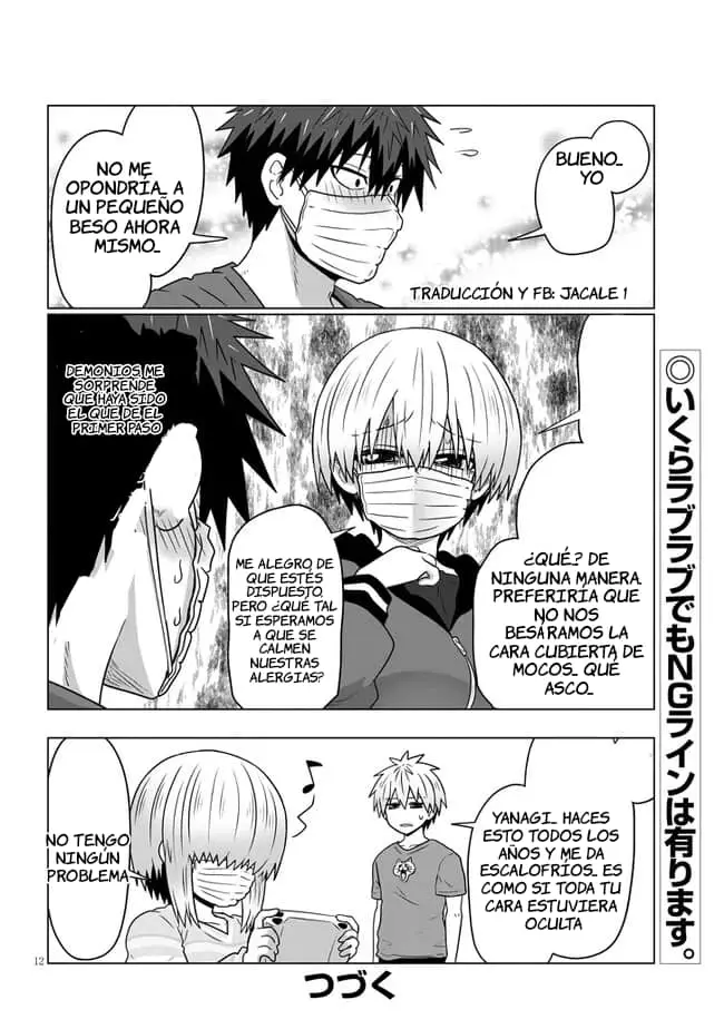 Uzaki-chan Wa Asobitai! capítulo 96 página 12