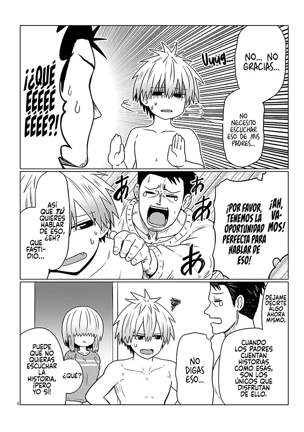 Uzaki-chan Wa Asobitai! capítulo 97 página 7