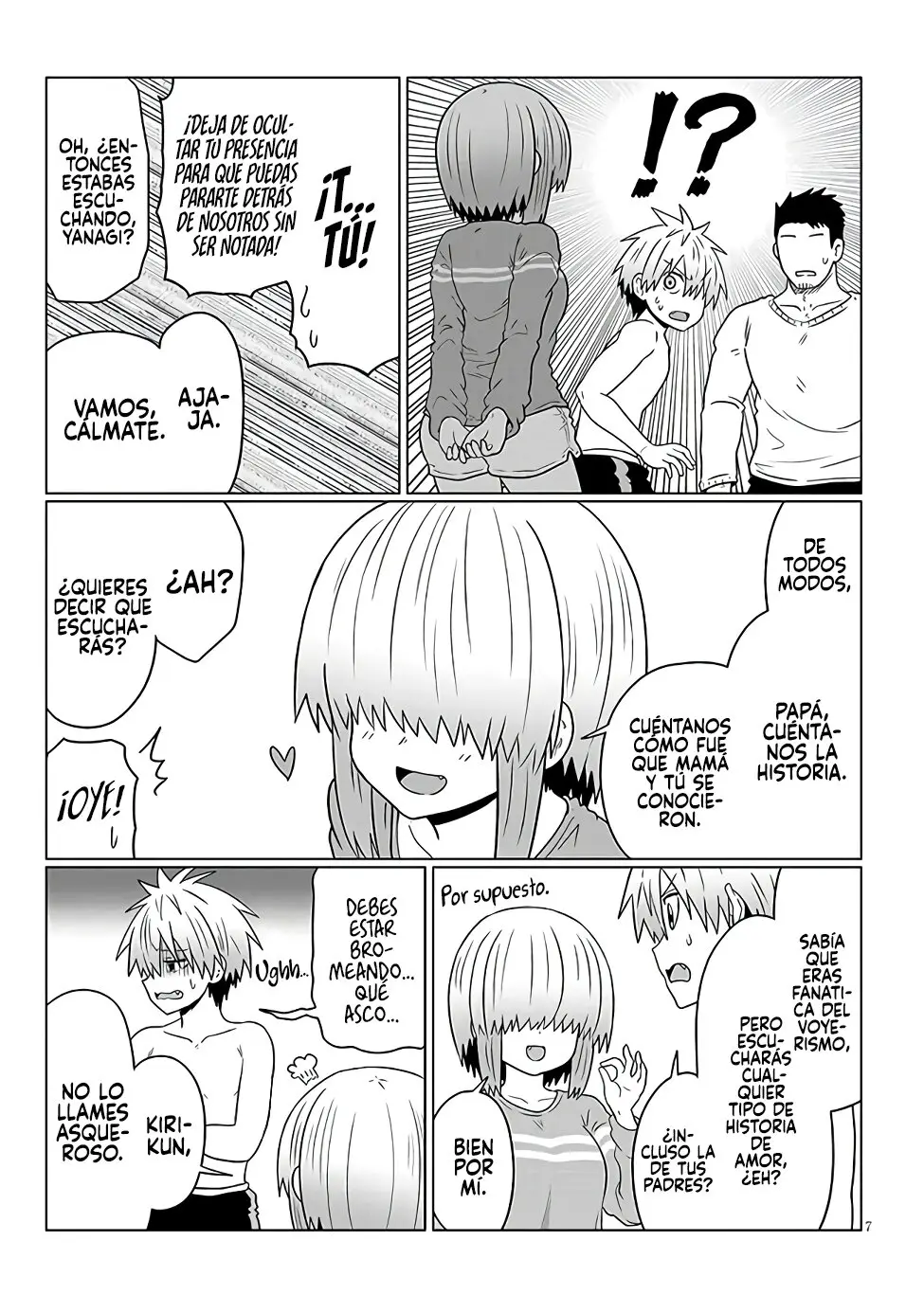 Uzaki-chan Wa Asobitai! capítulo 97 página 8