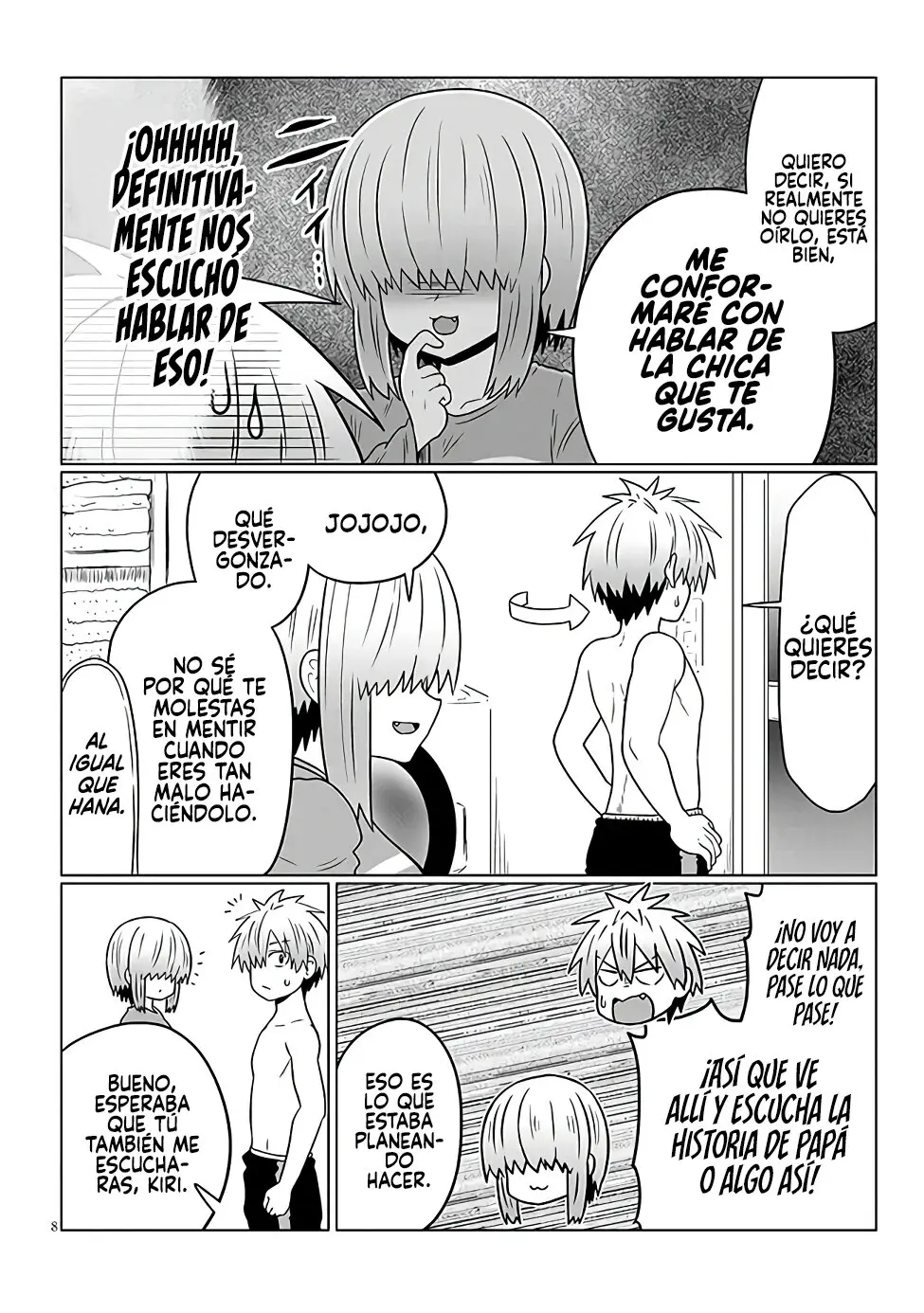 Uzaki-chan Wa Asobitai! capítulo 97 página 9