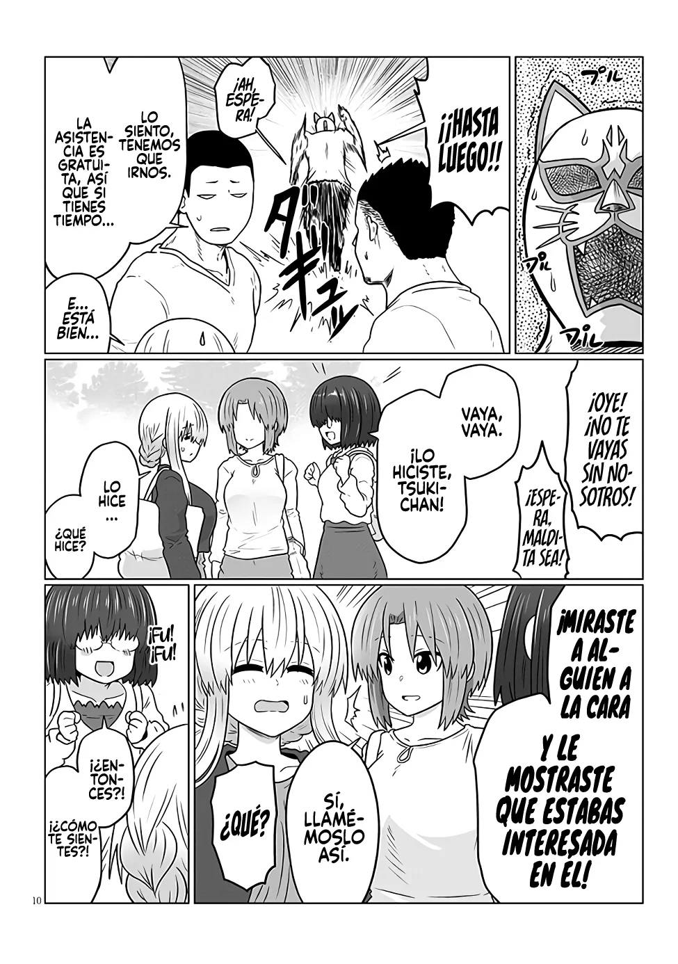 Uzaki-chan Wa Asobitai! capítulo 98 página 12