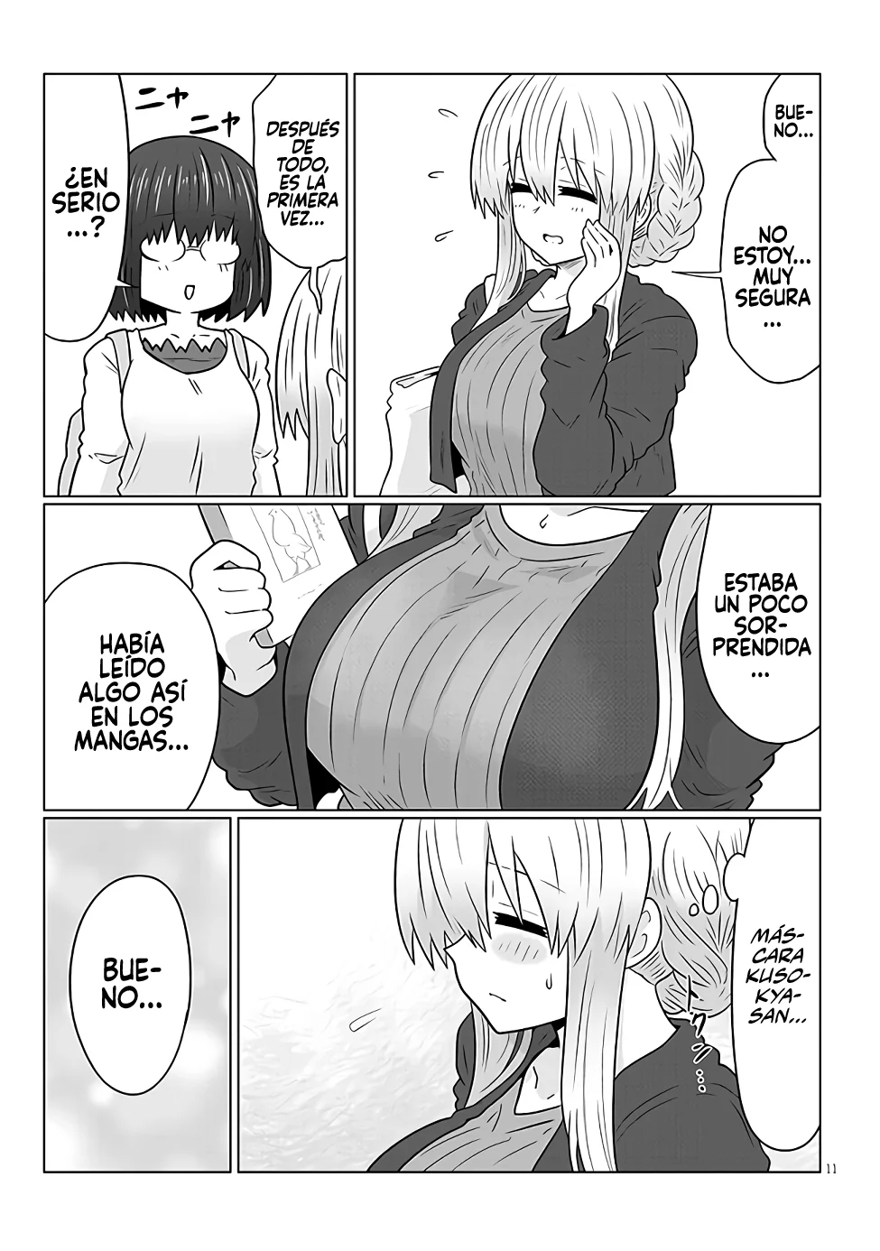 Uzaki-chan Wa Asobitai! capítulo 98 página 13