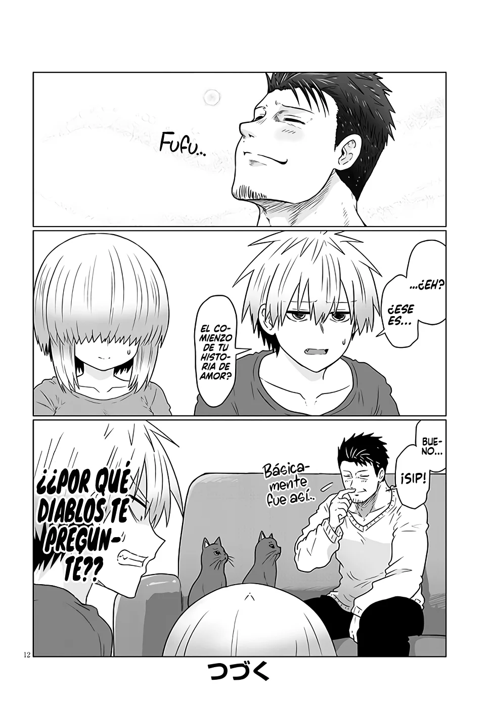 Uzaki-chan Wa Asobitai! capítulo 99 página 14