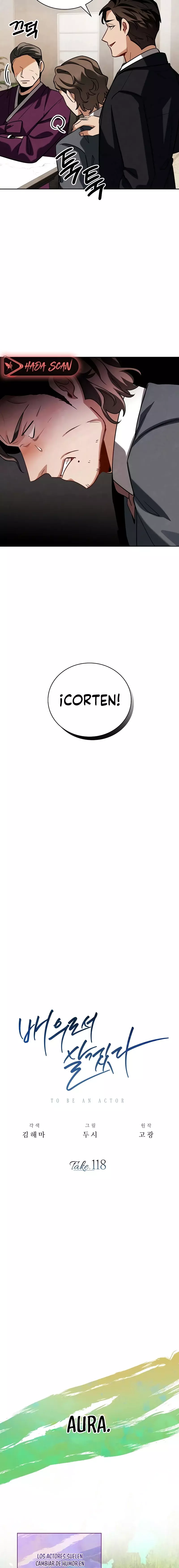 Voy a vivir como un actor capítulo 118 página 18