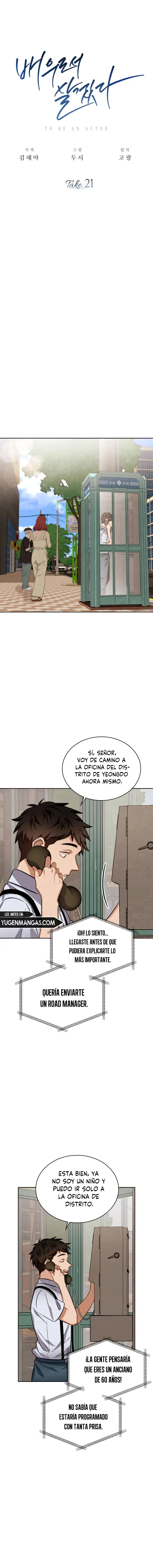 Voy a vivir como un actor capítulo 21 página 3