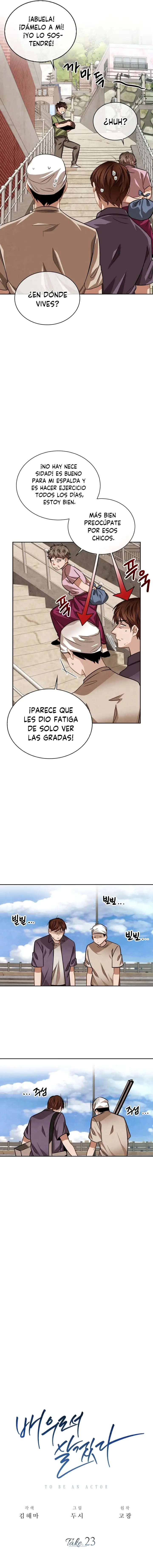 Voy a vivir como un actor capítulo 23 página 7