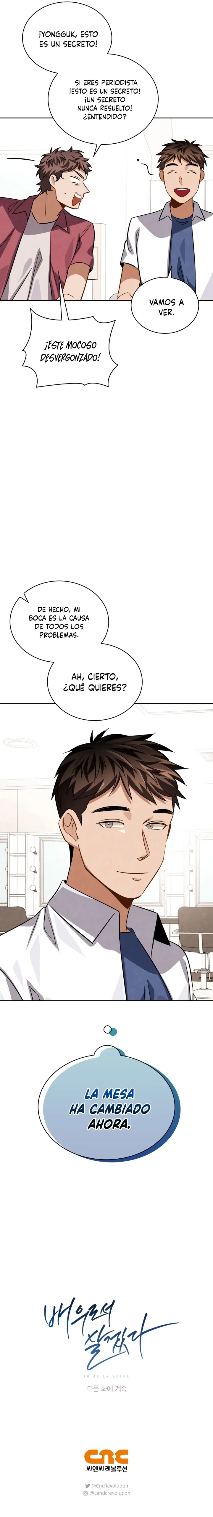 Voy a vivir como un actor capítulo 43 página 21