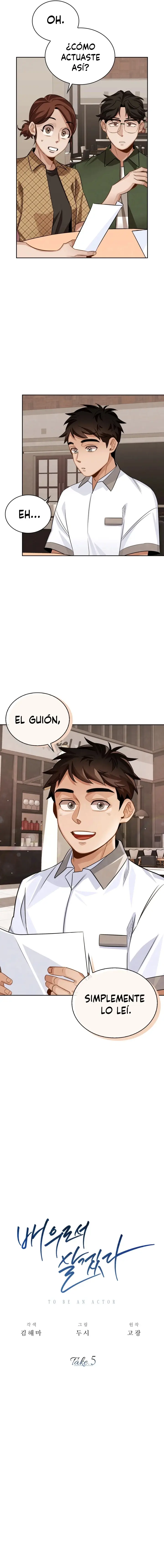Voy a vivir como un actor capítulo 5 página 8