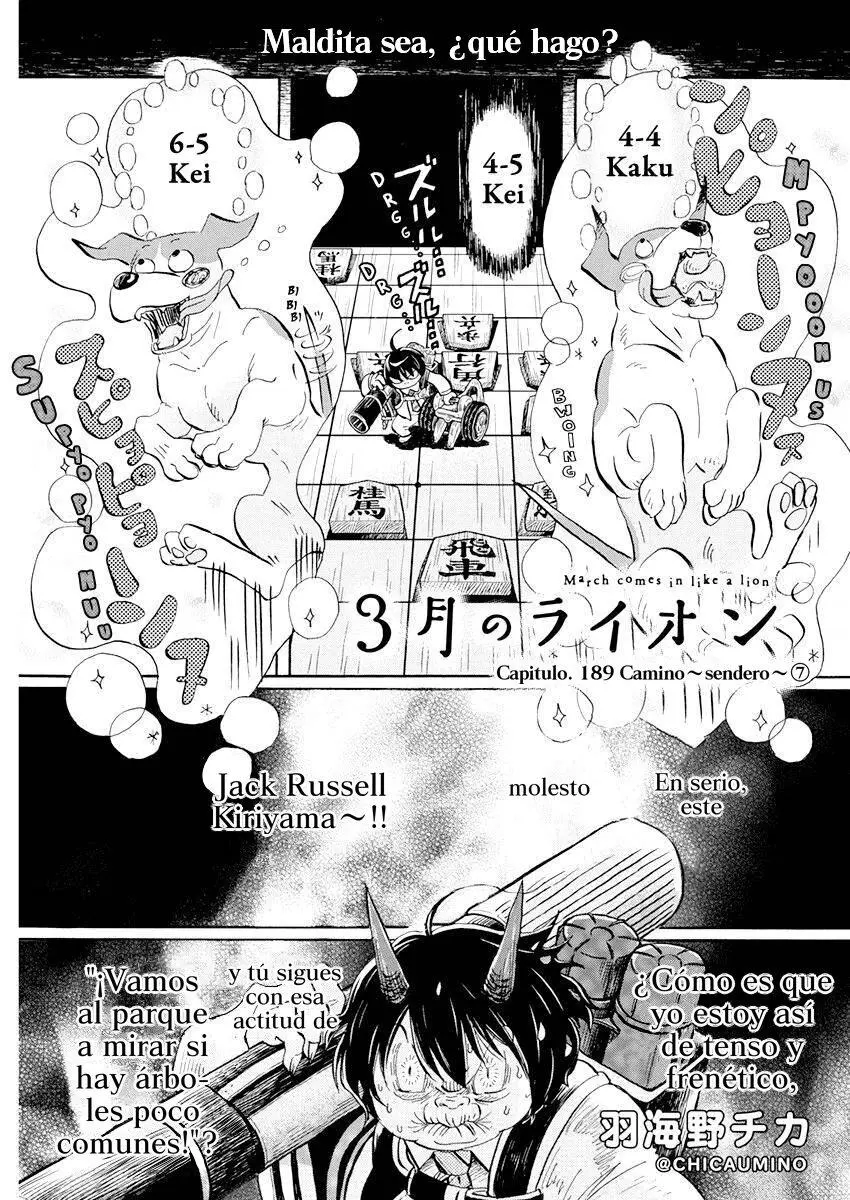3-gatsu no Lion - Capítulo 189 - Página 1 - LectorTMOo