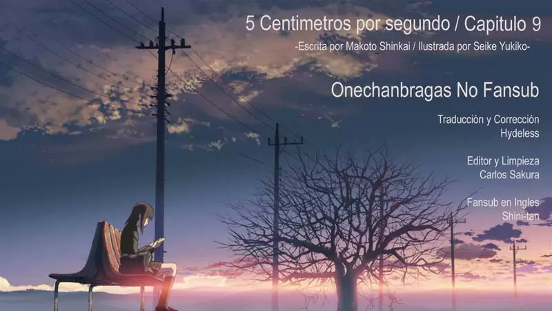 5 Centímetros Por Segundo - Capítulo 9 - Página 35 - LectorTMOo