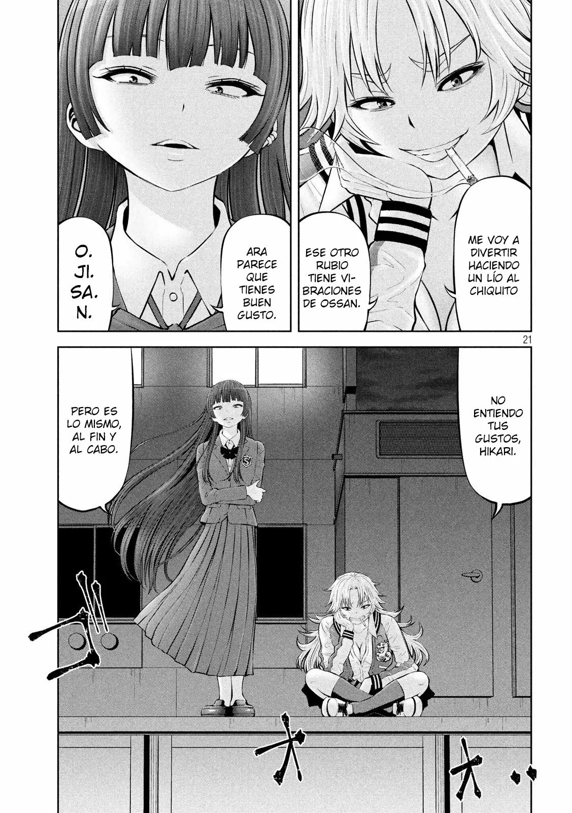 Adamasu no Majotachi capítulo 19 página 23