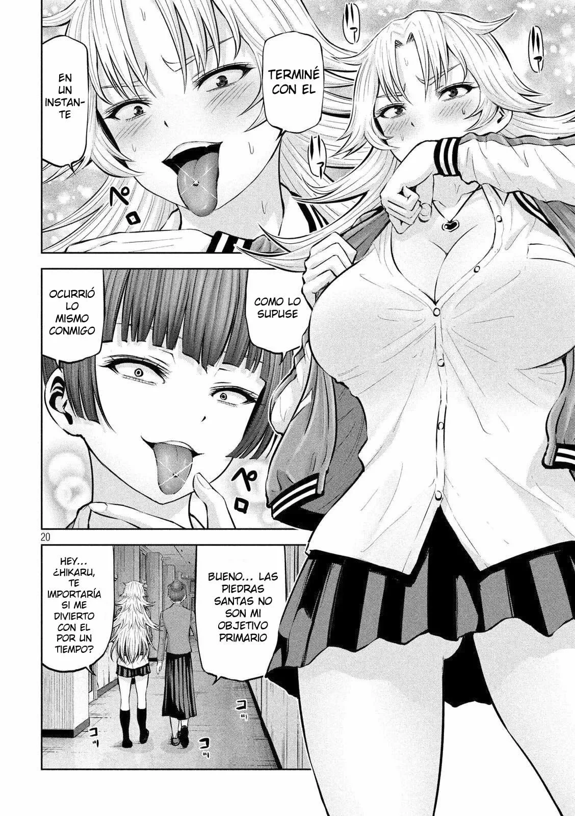 Adamasu no Majotachi capítulo 21 página 22