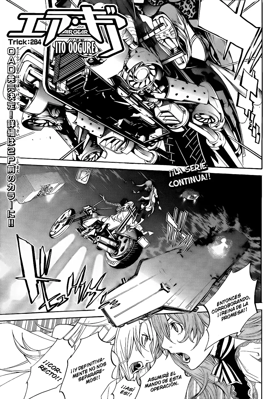 Air Gear - Capítulo 284 - Página 2 - LectorTMOo