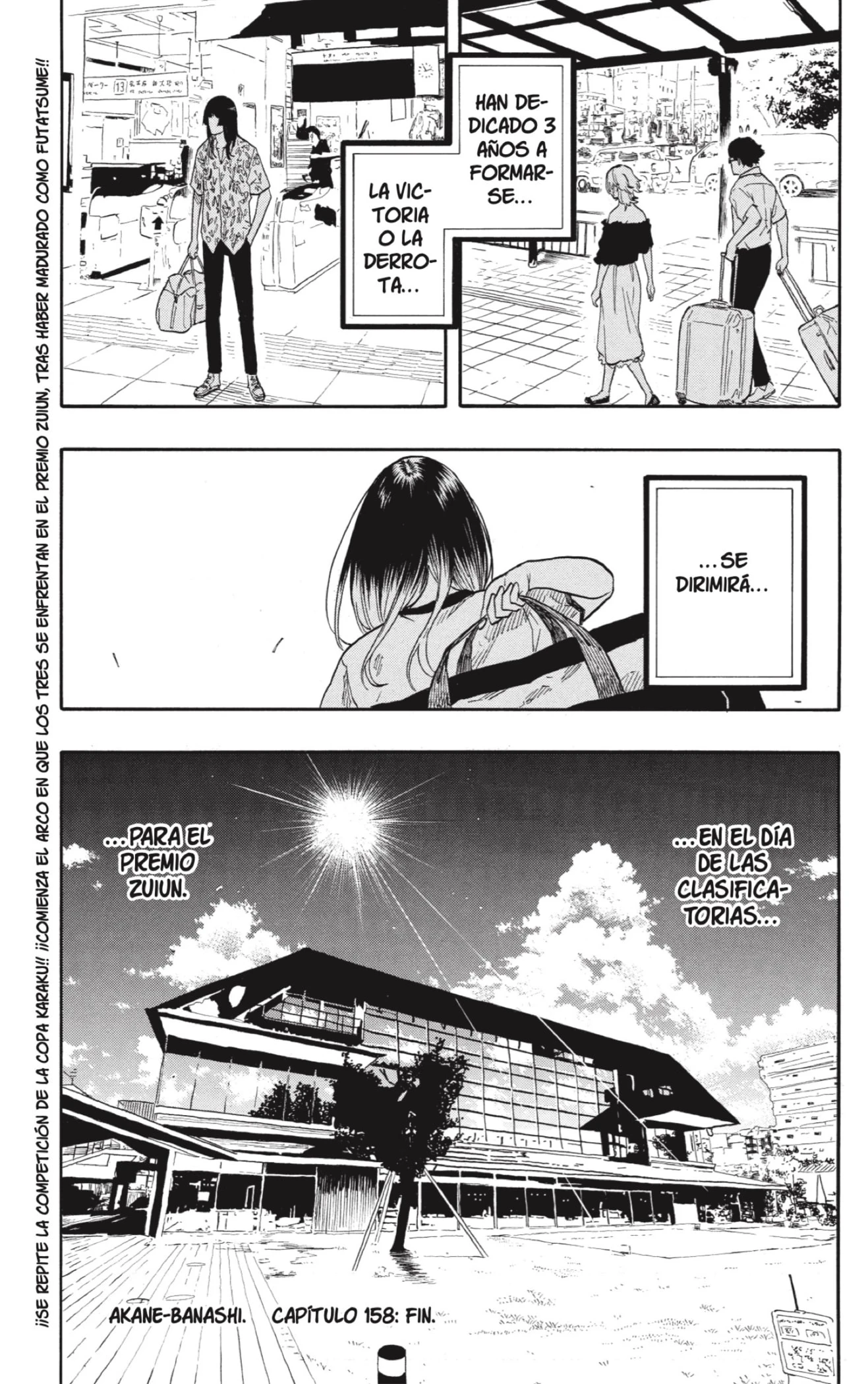 Akane-banashi capítulo 158 página 19