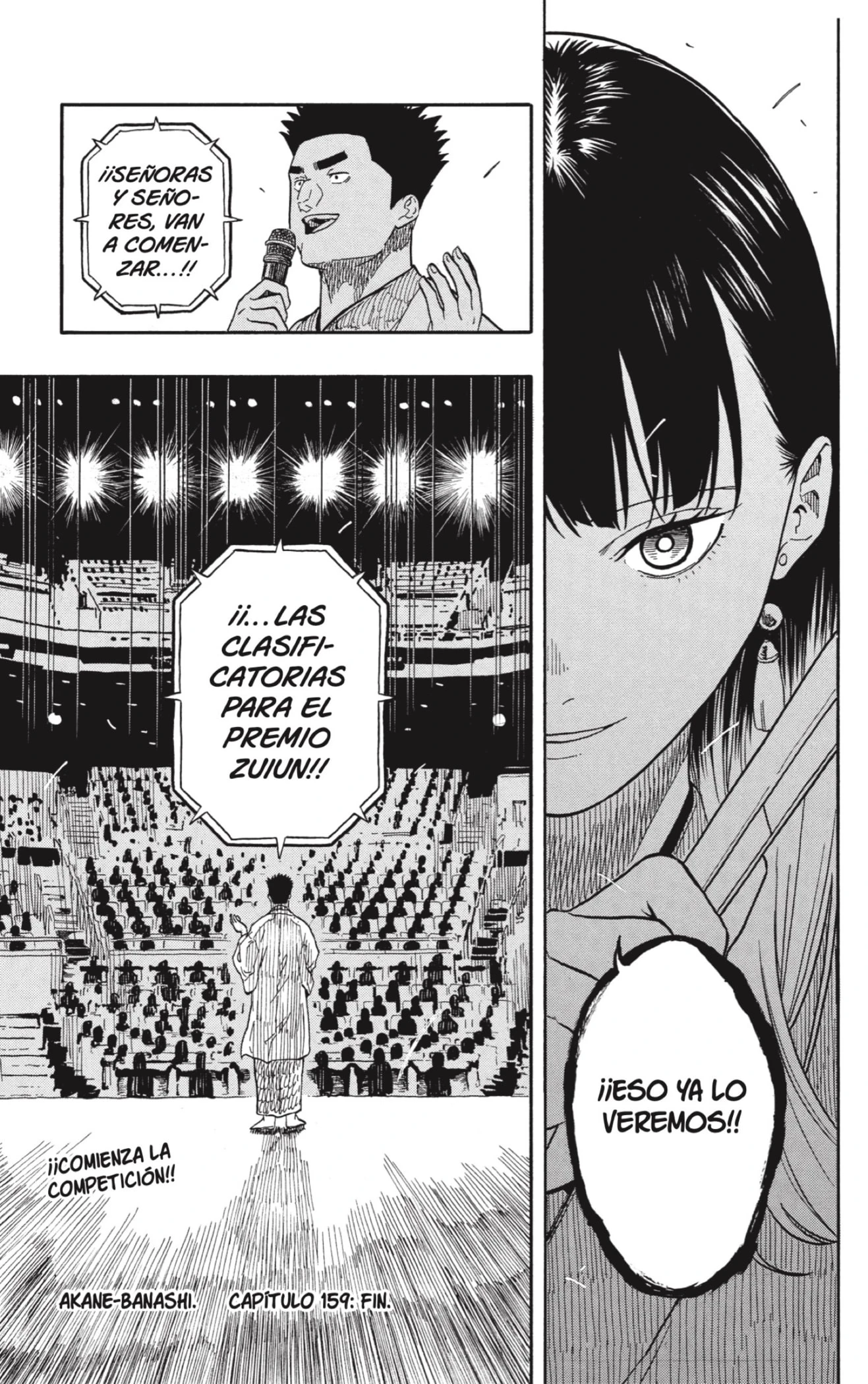 Akane-banashi capítulo 159 página 21
