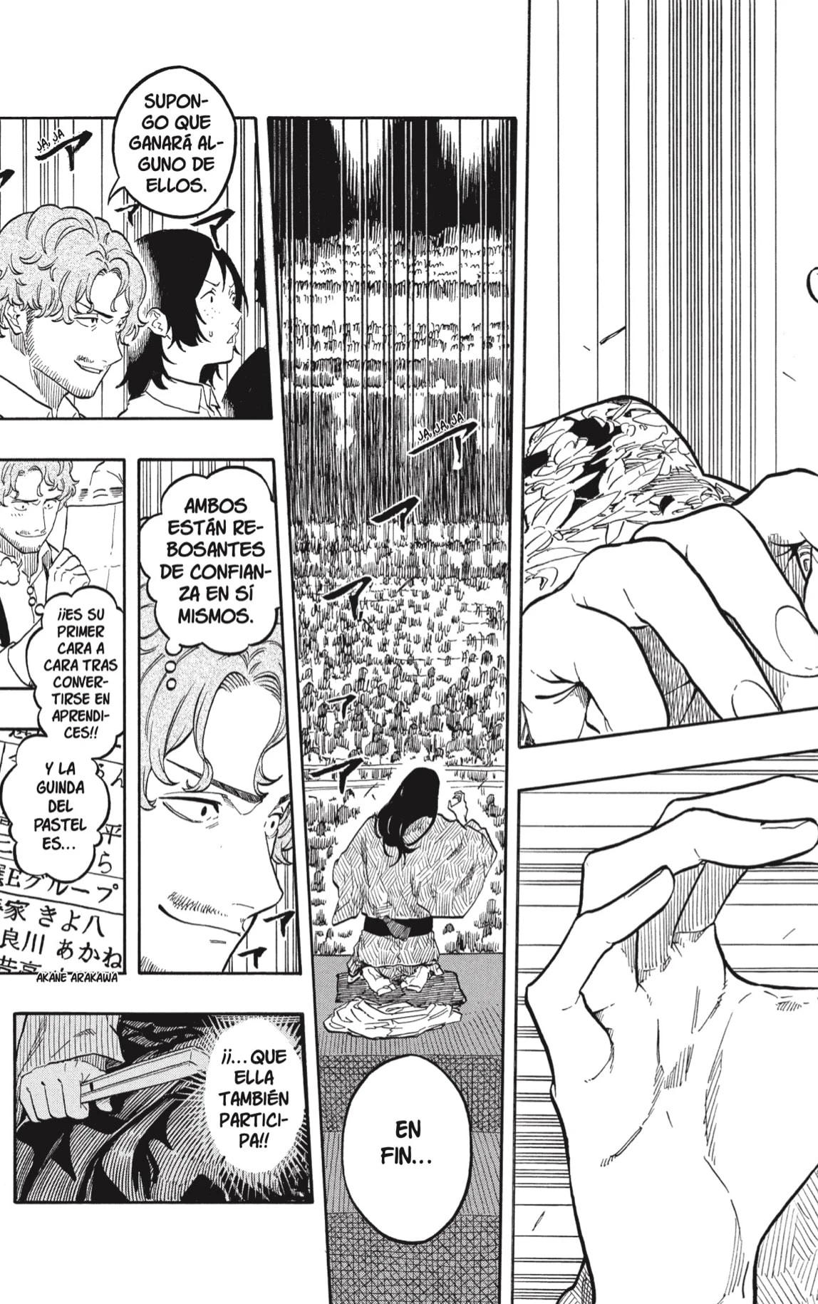 Akane-banashi capítulo 160 página 5