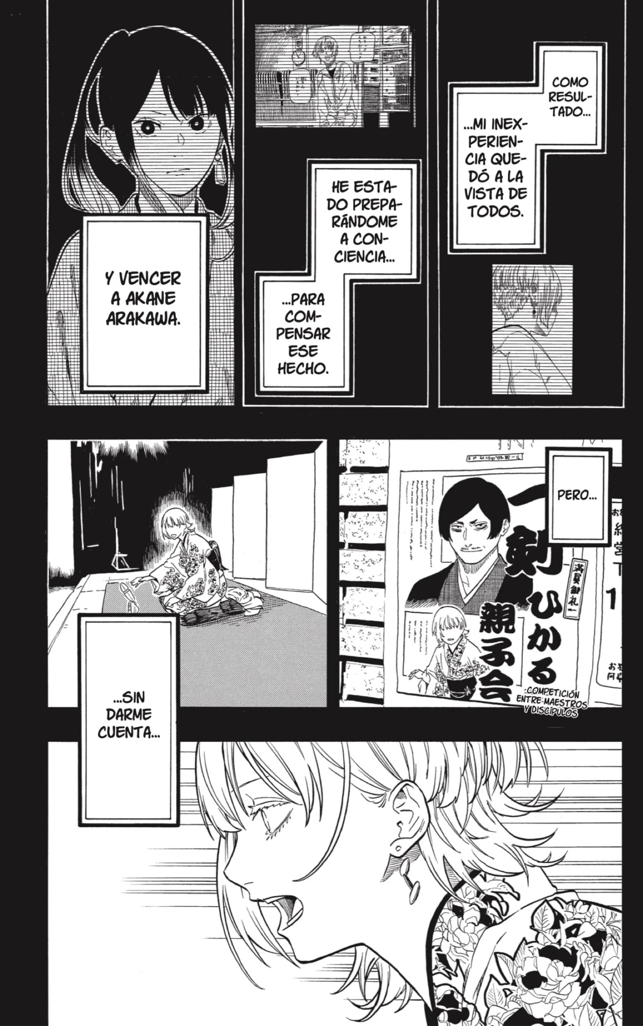 Akane-banashi capítulo 167 página 11