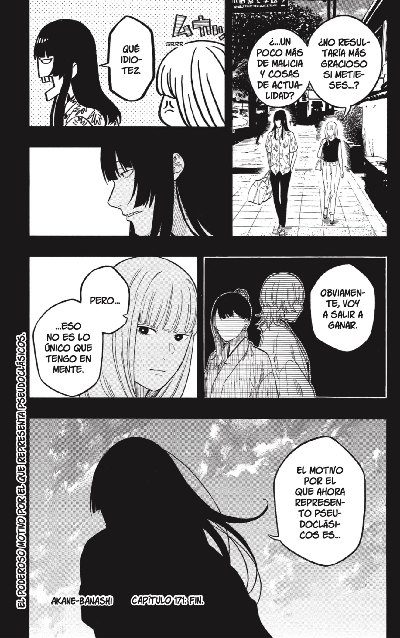 Akane-banashi capítulo 171 página 19