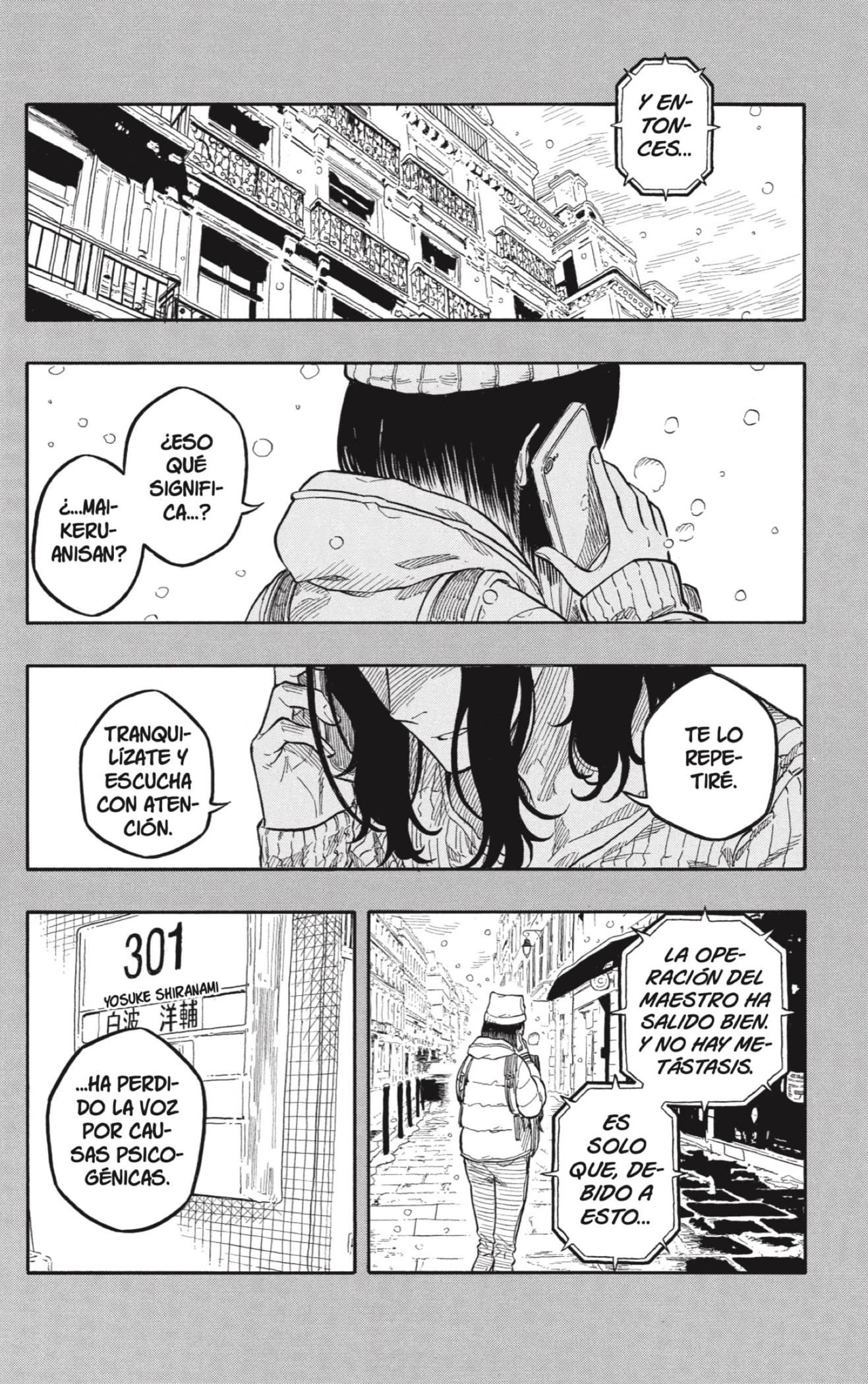 Akane-banashi capítulo 174 página 8