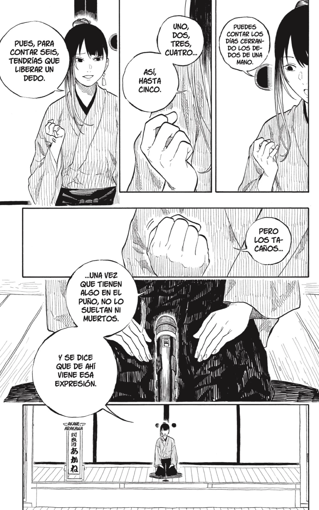 Akane-banashi capítulo 175 página 5