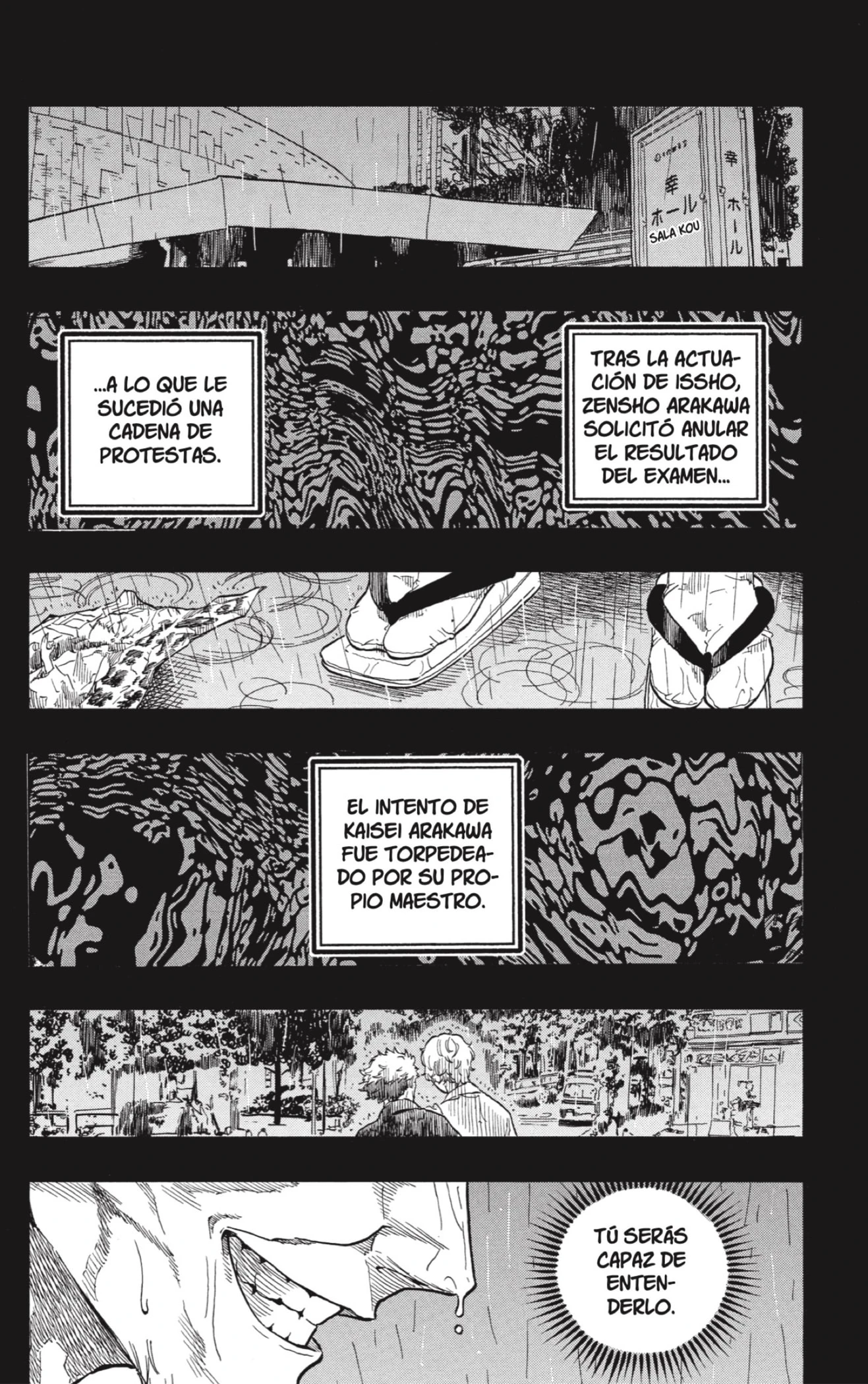Akane-banashi capítulo 186 página 4