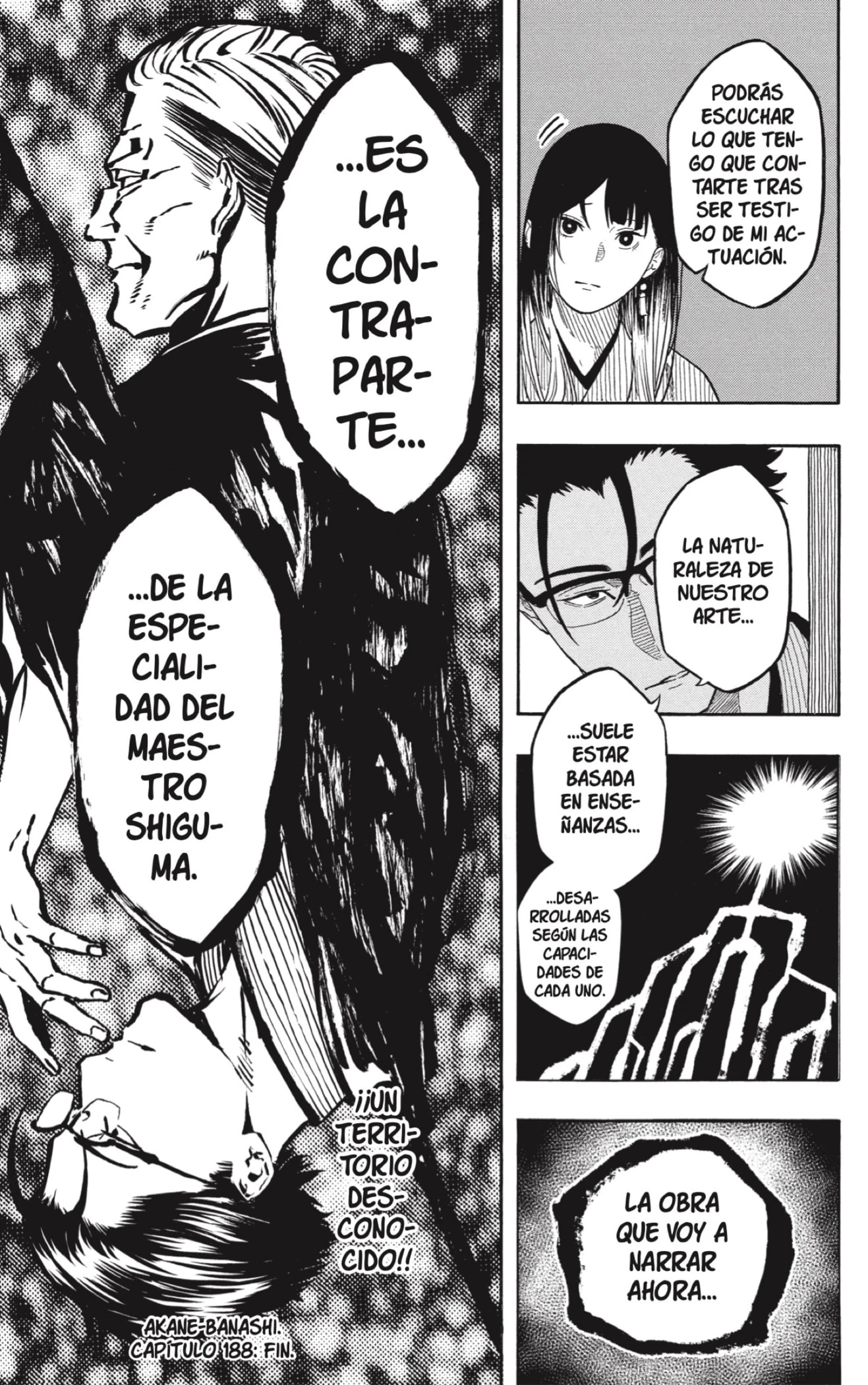 Akane-banashi capítulo 188 página 19