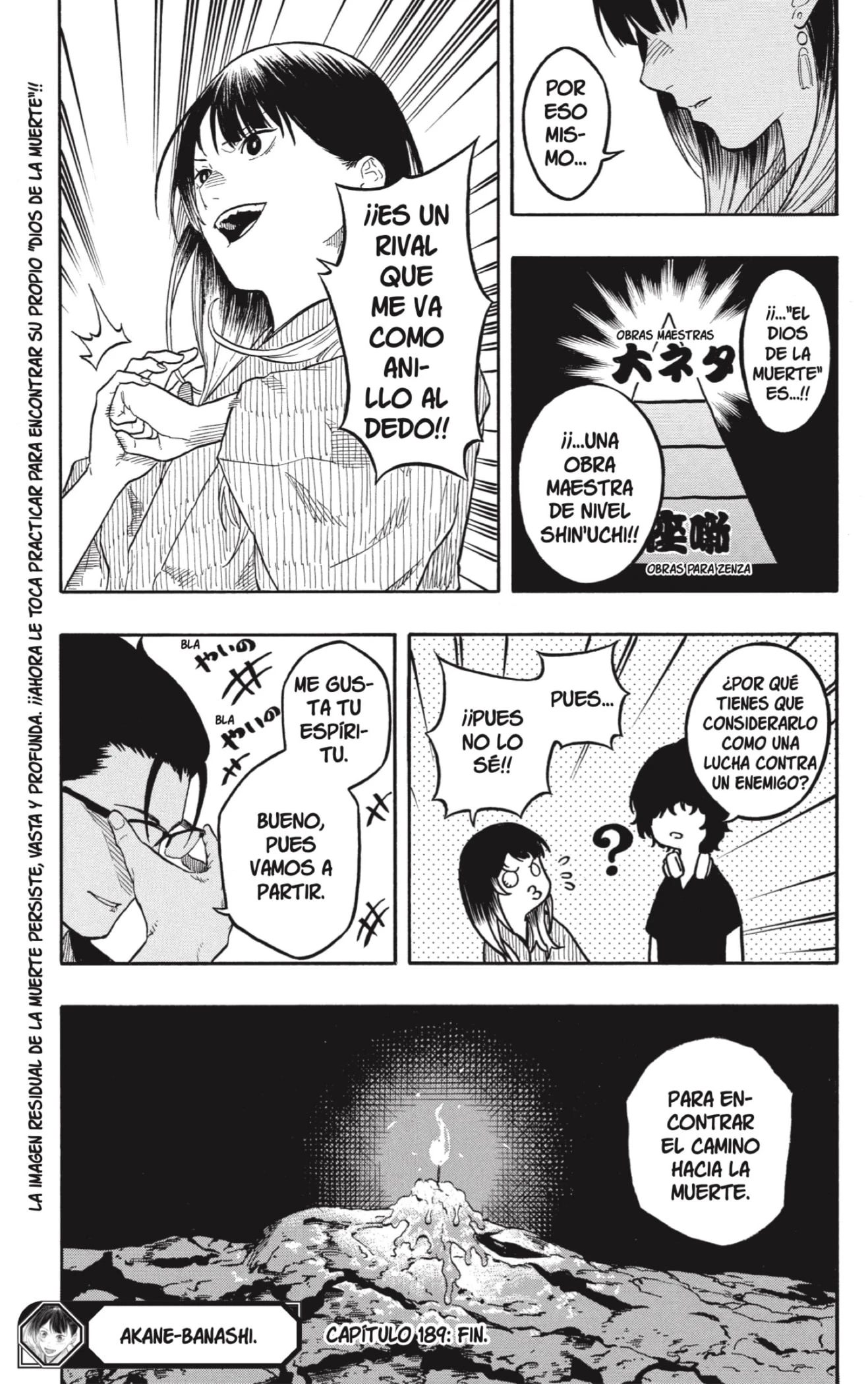 Akane-banashi capítulo 189 página 19