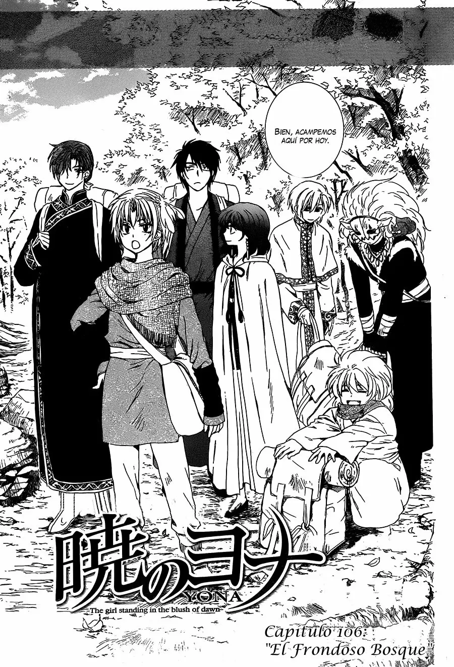 Akatsuki No Yona - Capítulo 106 - Página 3 - LectorTMOo