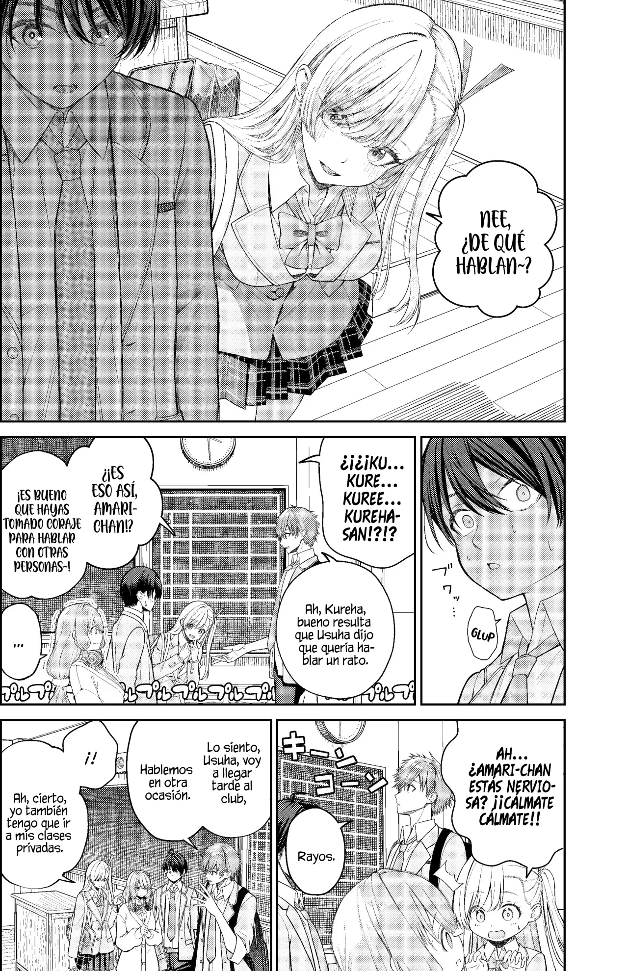 Al lado de la chica más popular de mi clase encontré a Amari-chan - Capítulo  - Página 8 - LectorTMOo