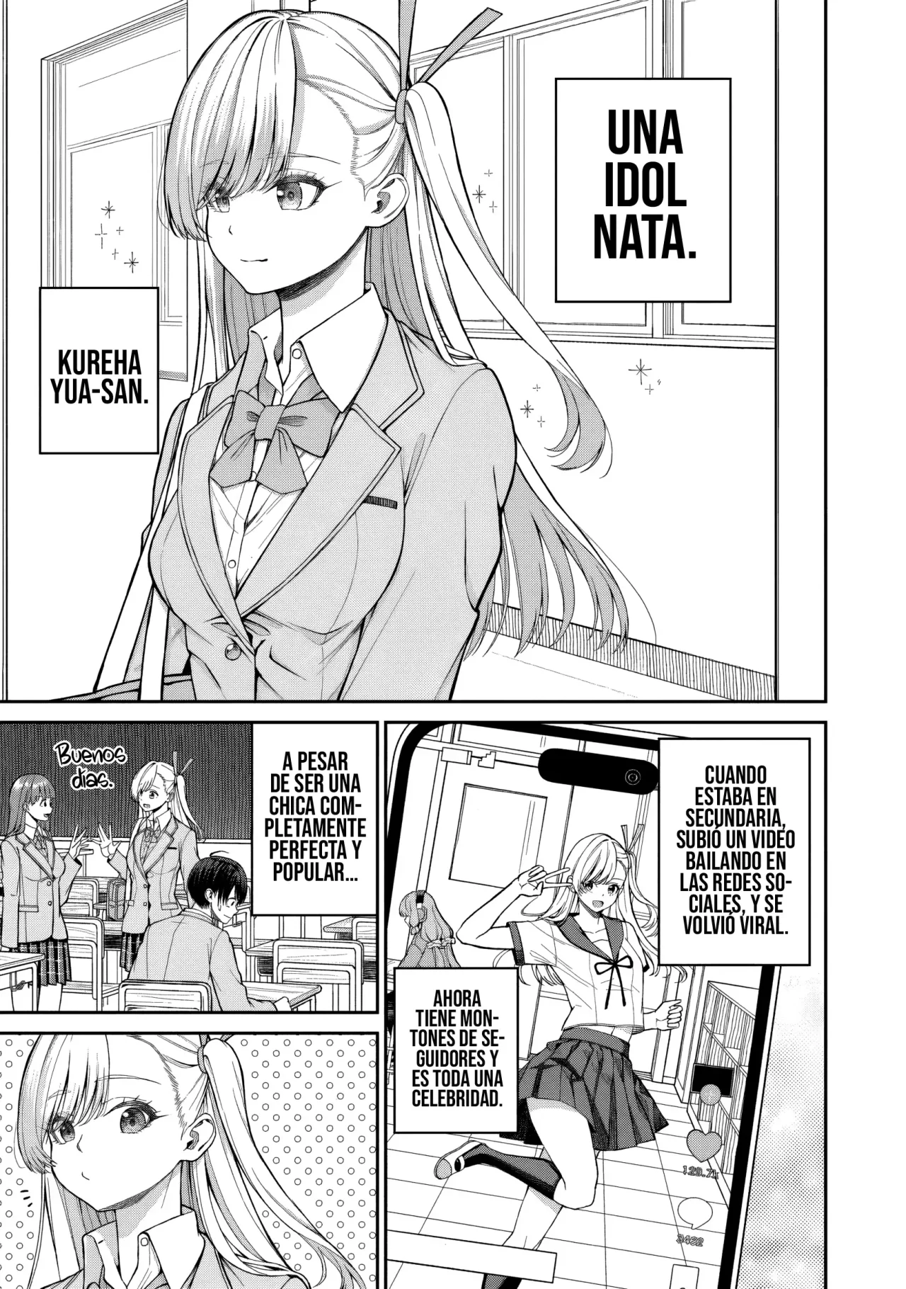 Al lado de la chica más popular de mi clase encontré a Amari-chan - Capítulo 1 - Página 9 - LectorTMOo