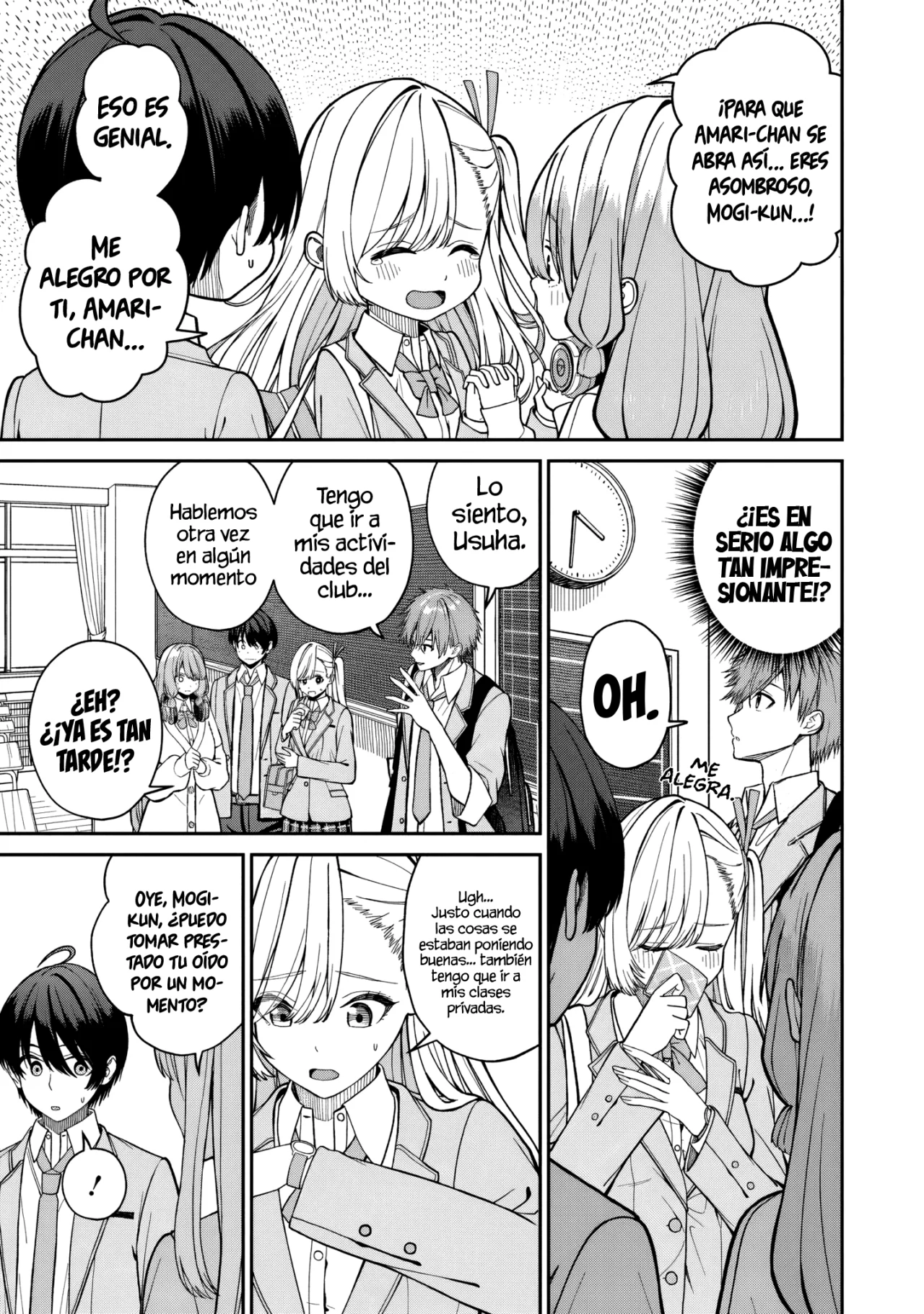 Al lado de la chica más popular de mi clase encontré a Amari-chan - Capítulo 3.1 - Página 17 - LectorTMOo